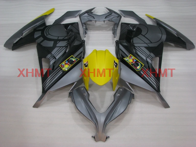 Обтекатели для EX300 2013 2015 Zx300r 13 14 Abs EX 300 Ninja матовые черные Серебристые серые
