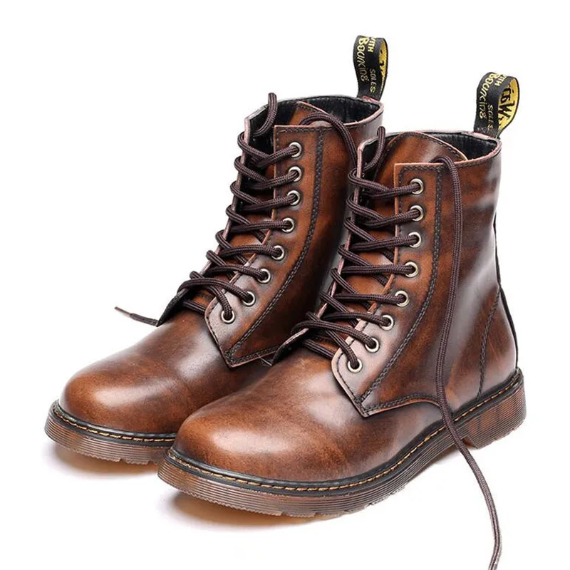 Европа и последние Старинных Мотоциклов Сапоги мужские Мартин сапоги|boots for men|boots