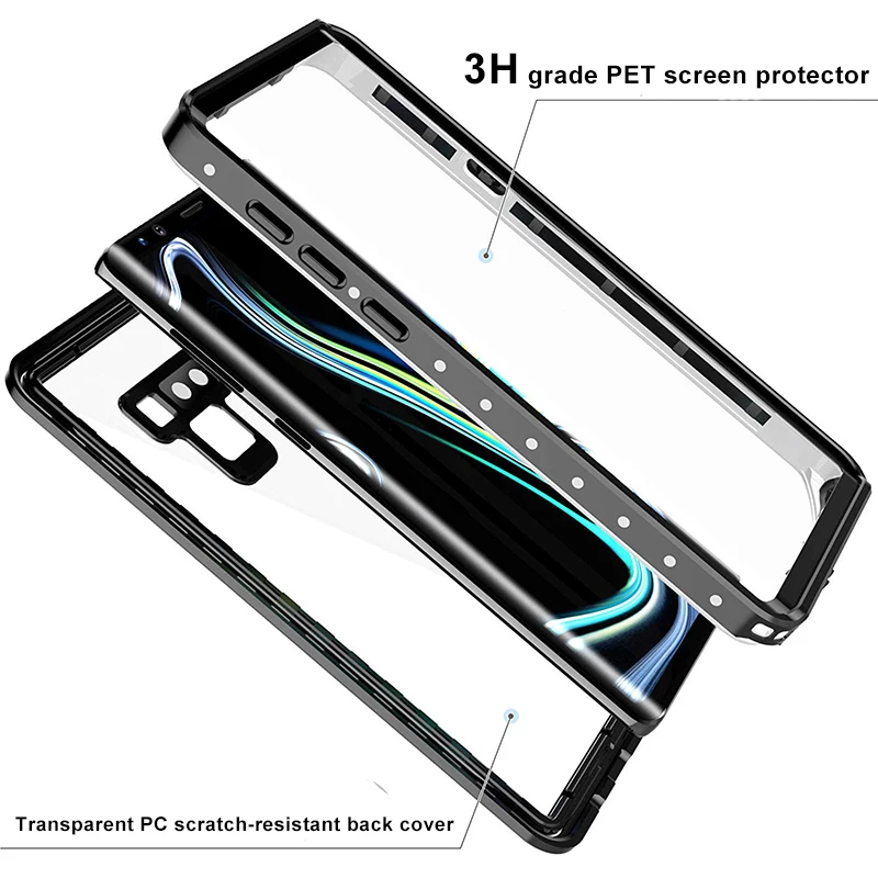 Lamorniea водонепроницаемый чехол для samsung Galaxy S10 S8 S9 Plus противоударный чехол для samsung Galaxy Note 8 9 S10E S10 S9 S8 Plus