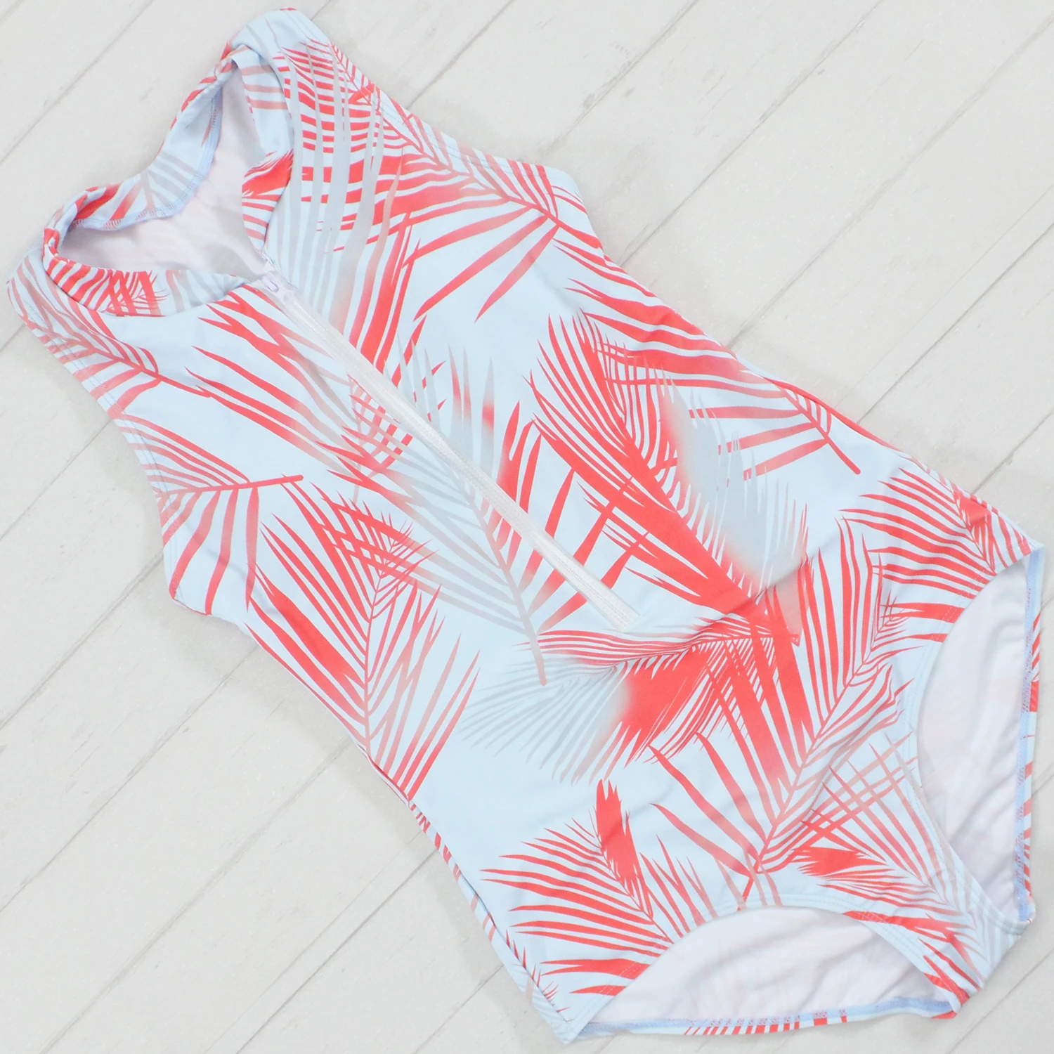 Женский слитный купальник на молнии Раздельный монокини без рукавов лето 2017|bain| |