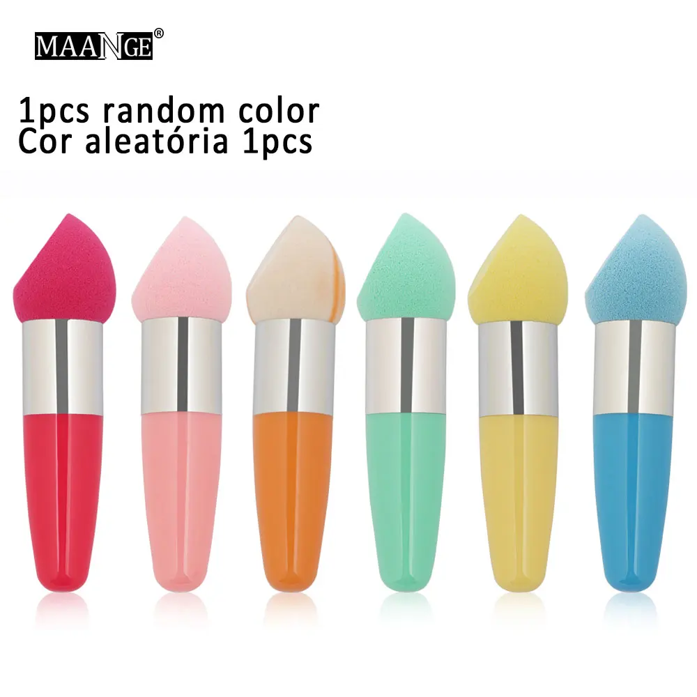 1p Random Color-D 4 стиля 1 шт основа пудра консилер макияж губка мягкая Косметика Красота Esponja Maquiagem леденец щетка произвольного цвета Новинка - Цвет: 1p Random Color-D