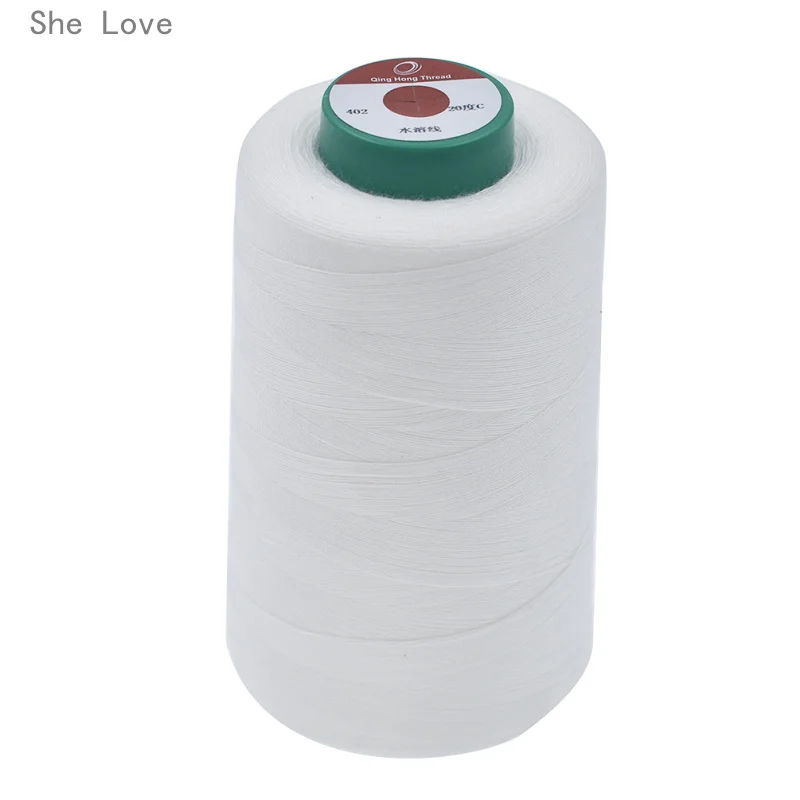 She Love 40 S/2 TEX 27 3000 м на конус 20 градусов холодной воды растворимые швейные нитки ПВА растворить Vanish нить