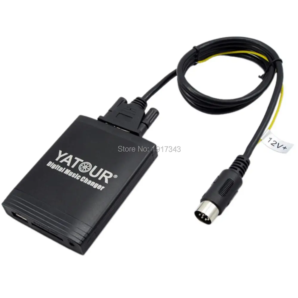 Автомобильный адаптер YATOUR AUX MP3 SD USB MUSIC CD CHANGER HU разъем для VOLVO C70 S40 S60 S80 V40 V70 XC70 |