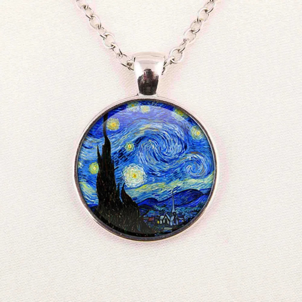 Звездная ночь Винсента Ван Гога 1889 ручная работа подвеска сувенир Импрессионизм