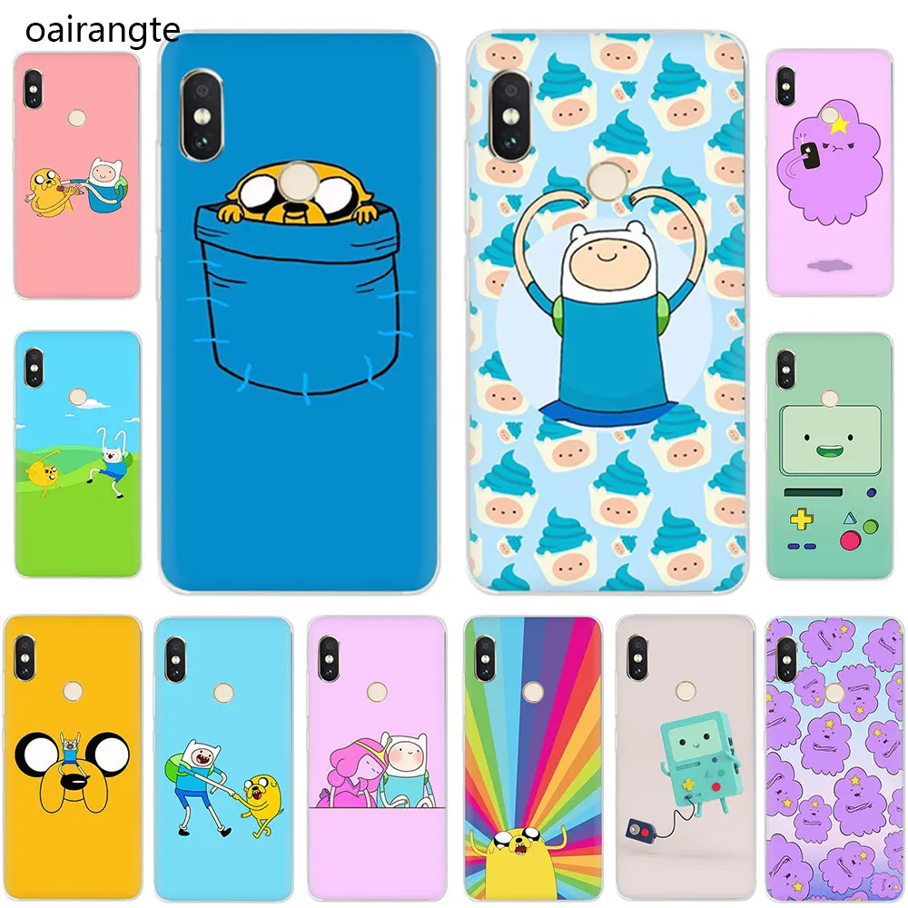 Жесткий чехол для телефона Beemo BMO Jake Adventure Time Cute Xiaomi Mi Mix 2S Max 3 F1 5S 6 8 9 SE A2 Lite A1 9T Cc9e A3