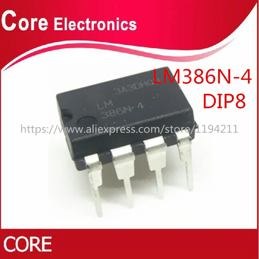 50 шт. LM386N 4 DIP8 LM386 DIP оригинальный IC|Интегральные схемы| |