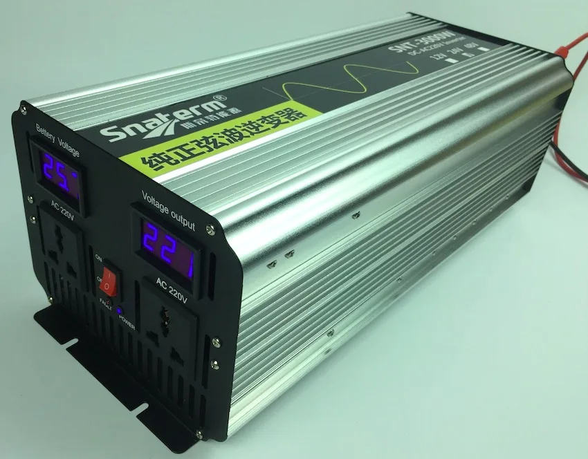 Инвертор питания с ЖК дисплеем высокой частоты 5000 Вт/5 кВт однофазный