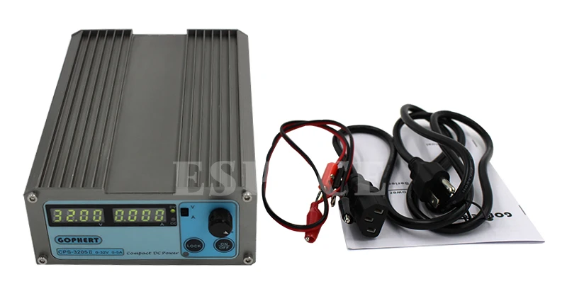 CPS-3205 160 Вт(110Vac/220Vac) 0-32 В/0-5A, компактный цифровой Регулируемый источник питания постоянного тока CPS3205