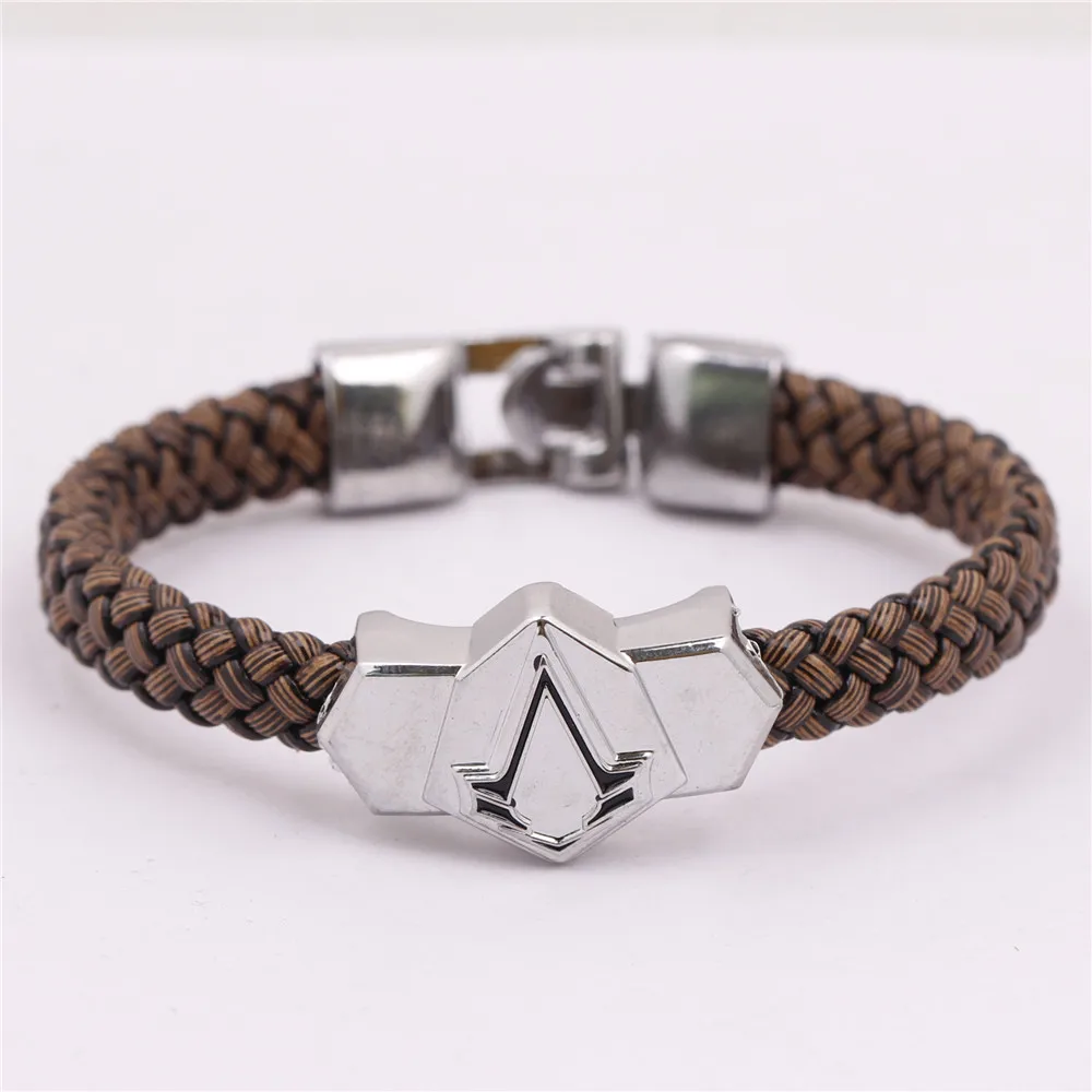 Браслет с логотипом Game Assassins Templar Синдикат Эцио панк игра косплей ювелирные