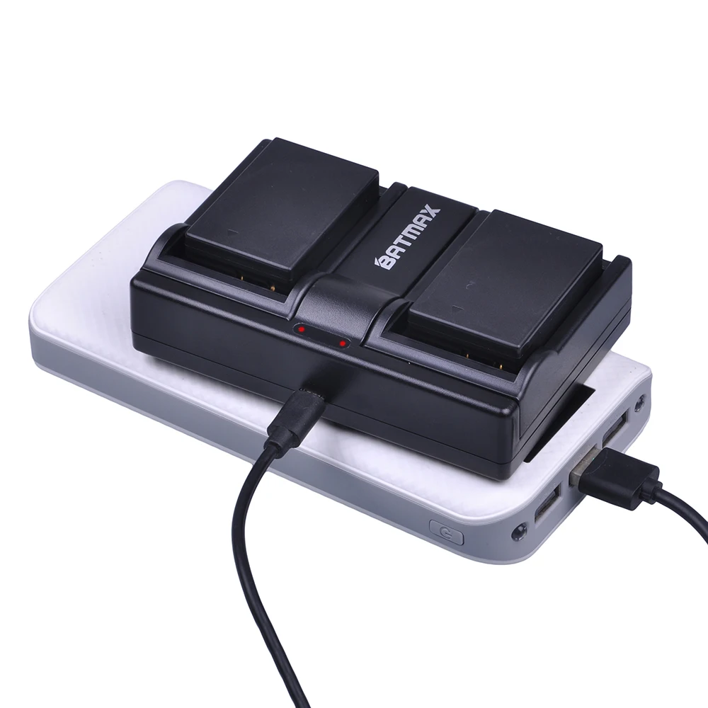 Аккумуляторная батарея Batmax 4pc LP E17 LPE17 + двойное зарядное устройство USB для камер