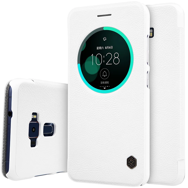 Чехол NILLKIN Qin для Asus Zenfone 3 ZE552KL чехол защитный телефона s чехол|case phone covers|phone cases for