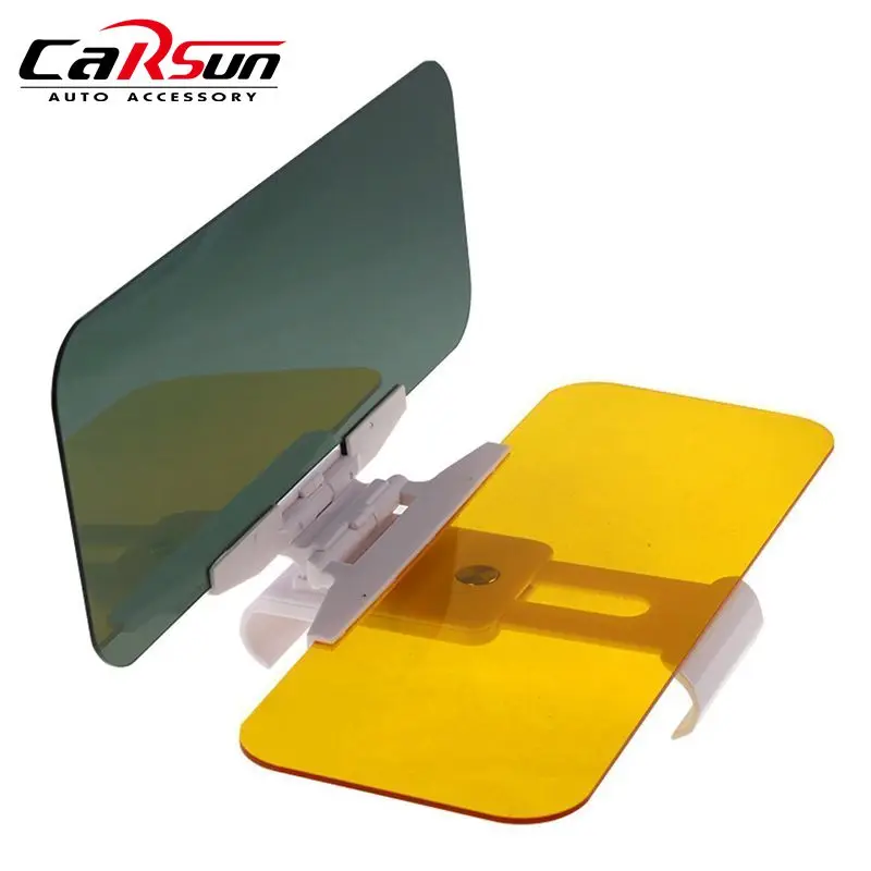 

Car Sun Visor 2 in 1 Dazzling Goggle Day Night Vision Sun Anti-UV Block Visor Anti-Dazzle Sunshade Driving Mirror Clear View