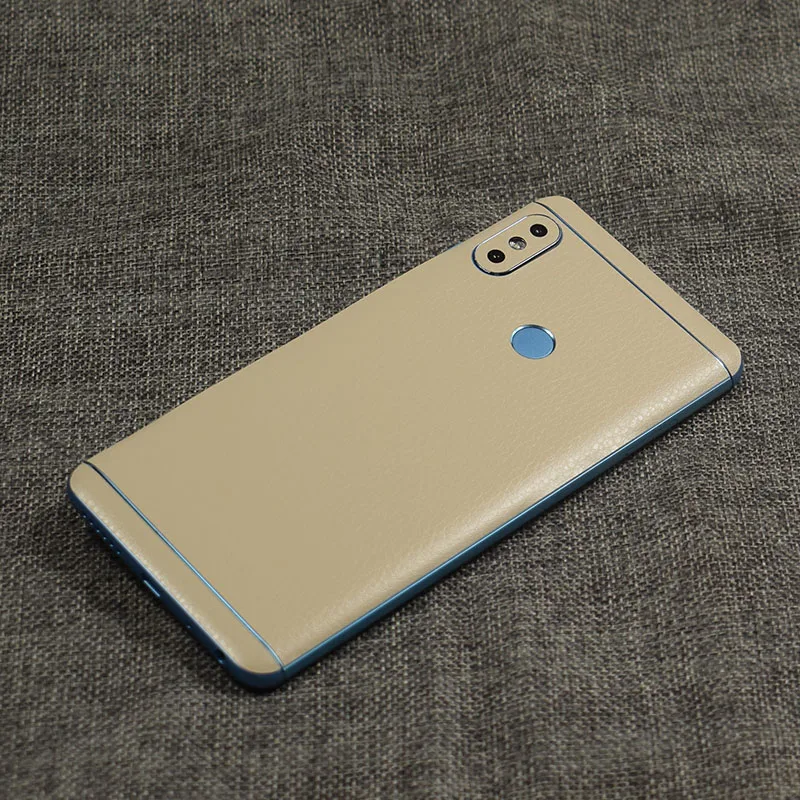 Задняя пленка для Xiaomi Redmi Note 5 кожаная наклейка паста задней панели Защитная