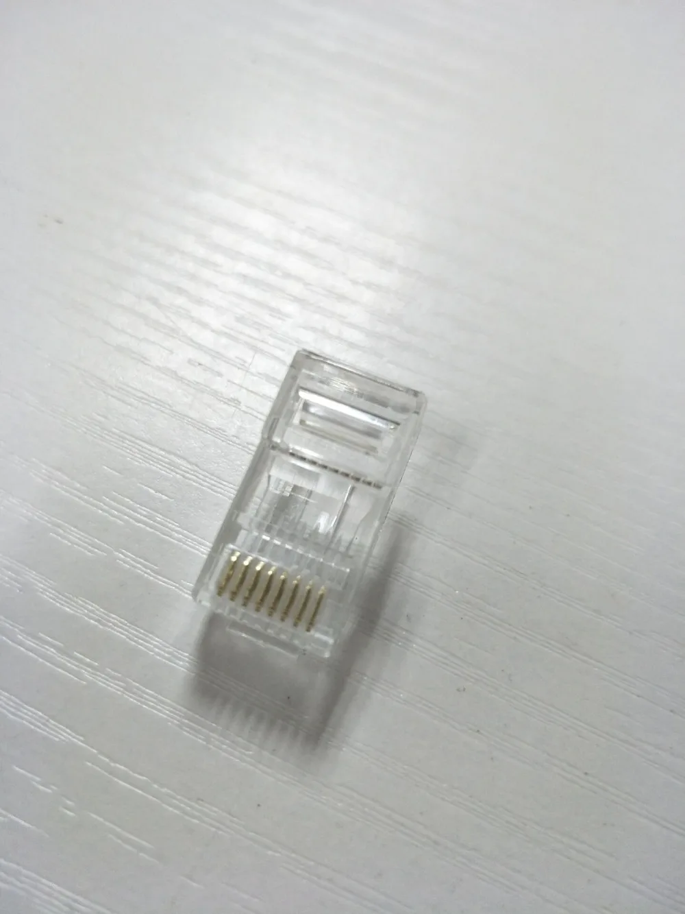 50 шт. Позолоченные RJ45 сетевой кабель модульный разъем Cat5 CAT5e Разъем 8P8C utp неэкранированный модульный разъем Rj45 клеммы
