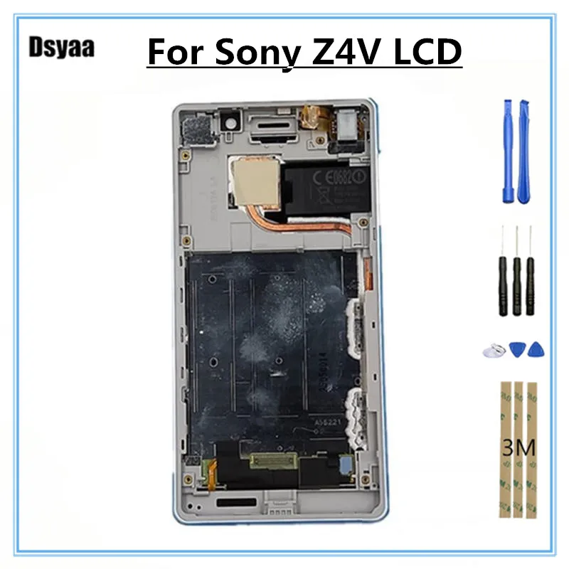 Для Sony Xperia Z4V Z4Verizon Z4 Verizon E6508 ЖК дисплей сенсорный экран дигитайзер качество с