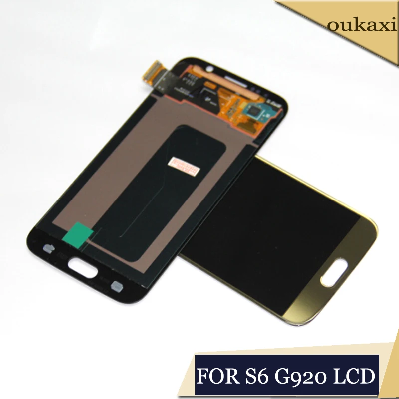 ЖК дисплей для Samsung galaxy S6 сенсорный экран дигитайзер G920i G920P G920f G920V G920A G920W8 samsung s6