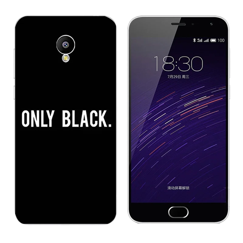 Чехол для Meizu M2 чехол 5 дюймов Ультра мягкий из ТПУ телефона Meilan 2 Силиконовый