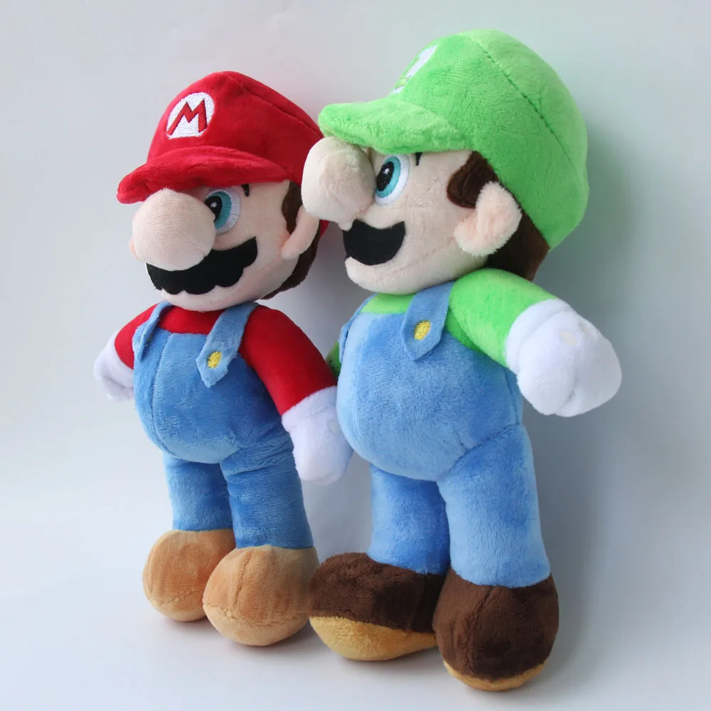 2 шт./лот новый комплект одежды с рисунком Супер Марио Bros 10'ཕCM прямостоящие