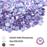 AAA высокое качество все размеры фиолетовый бархат хрустальные камни горячей фиксации Стразы для шитья одежды Flatback Стеклянные стразы аксессуары для одежды