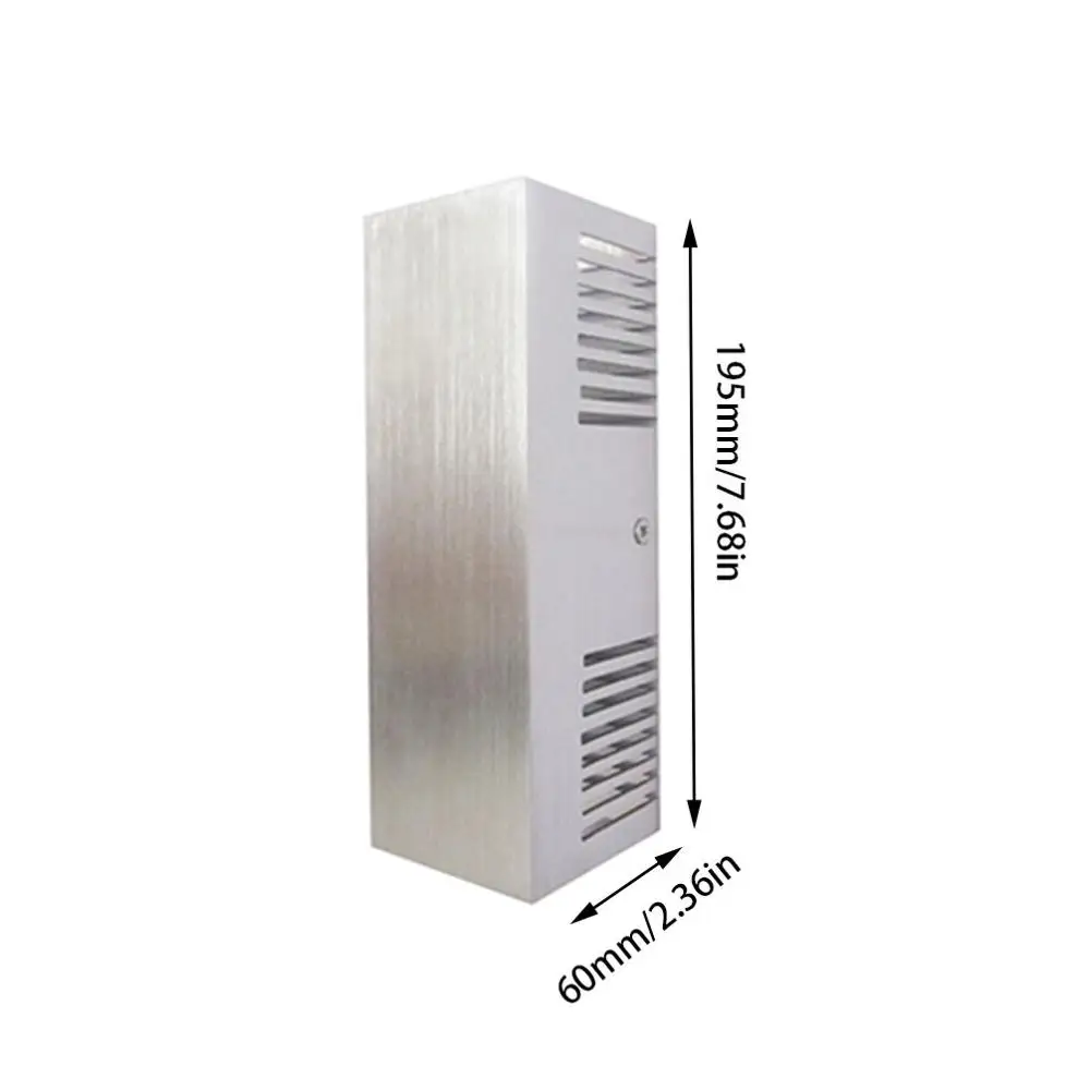 Led Wall Light Aluminum Fine Wall Lights Rectangular Art Stripe Wall Light 3 Square Wall Lamp modern living room aisle staircase