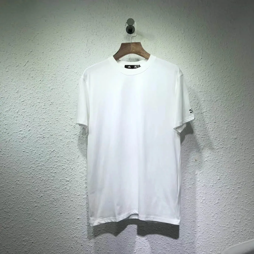 Мужские дизайнерские футболки DUYOU 2019 стразы с большим черепом и коротким рукавом