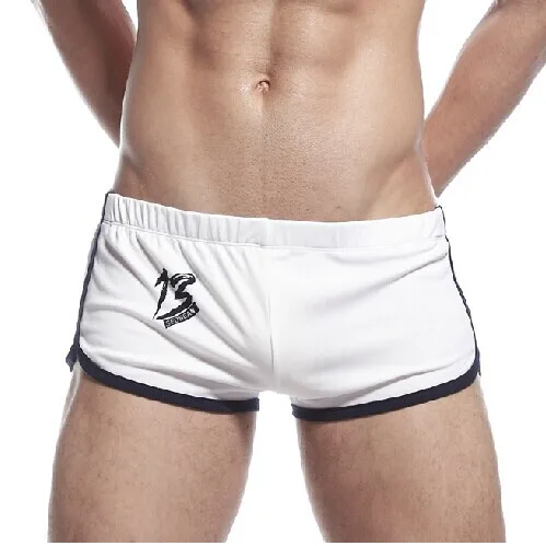 SEOBEAN мужские шорты Мужская однотонная цветная Пижама для дома хлопковые боксеры