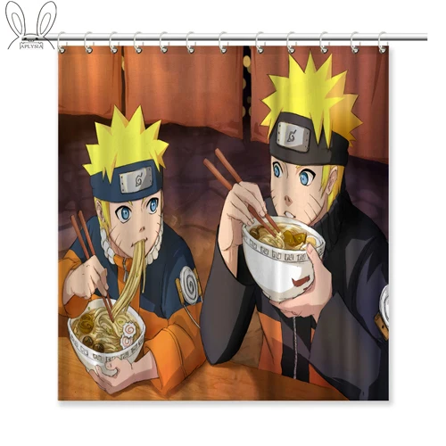 01 Декоративная занавеска для душа aplisia Naruto Seri 160x180 см, Экологичная водонепроницаемая ткань, индивидуальная занавеска для душа для дома - Цвет: 01