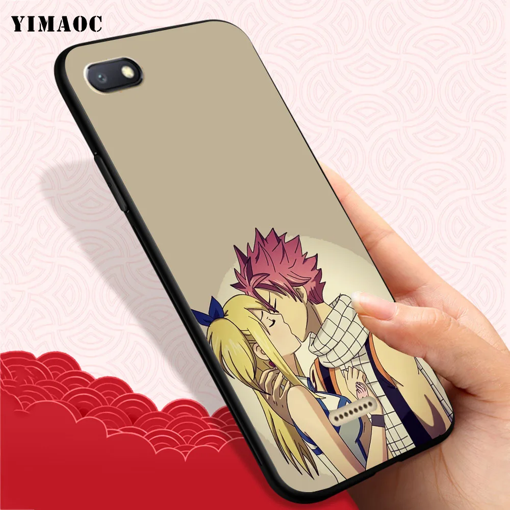 Мягкий чехол YIMAOC Fairy Tail для Xiaomi Redmi 4A Note 4X5 Plus 5A Pro Prime |