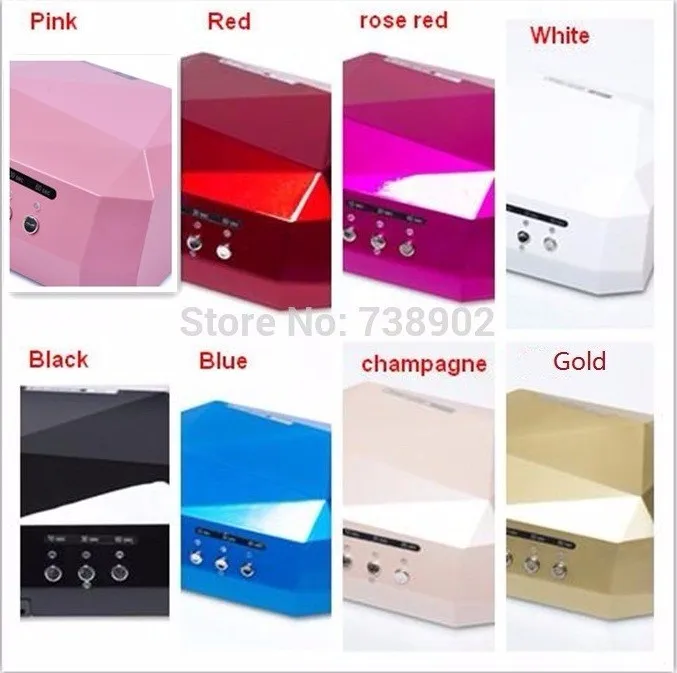 УФ лампа для сушки гель лака 36 Вт с автоматическим датчиком|36w uv lamp|led lampuv lamp |