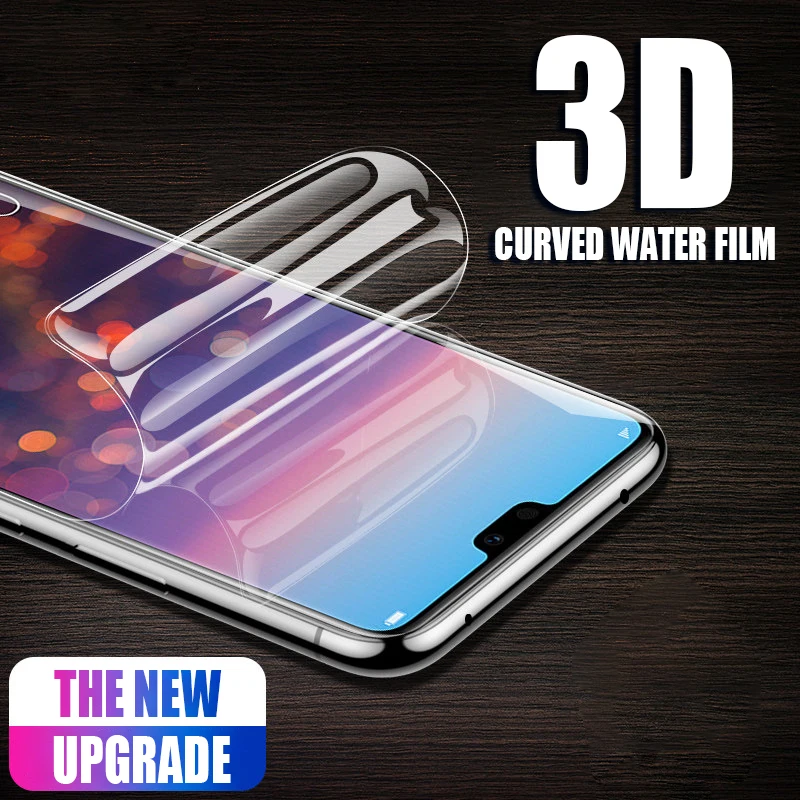 3D полное покрытие мягкая Гидрогелевая пленка для huawei mate 20 Lite P10 P20 Pro защита экрана на Honor 8X7 S 7X10 P Smart(не стекло