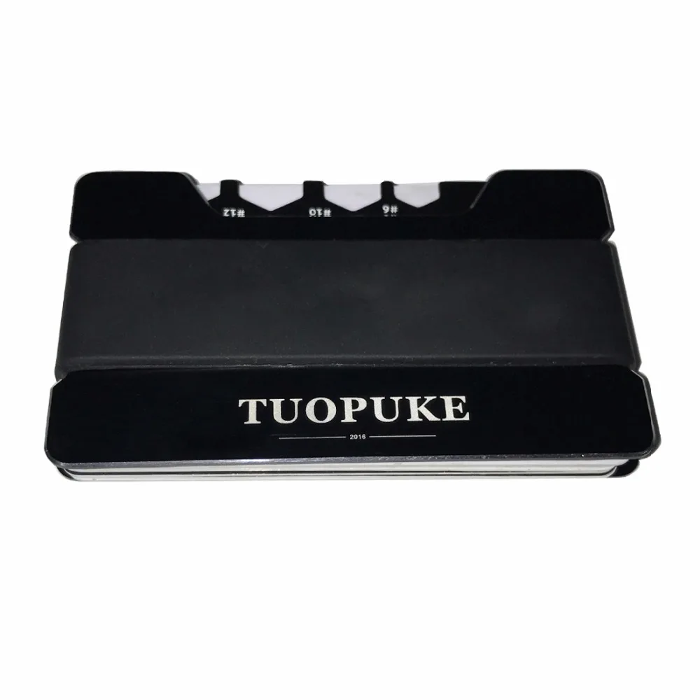 Держатель Кредитной Карты премиум класса Tuopuke изготовлен из прочного алюминия с