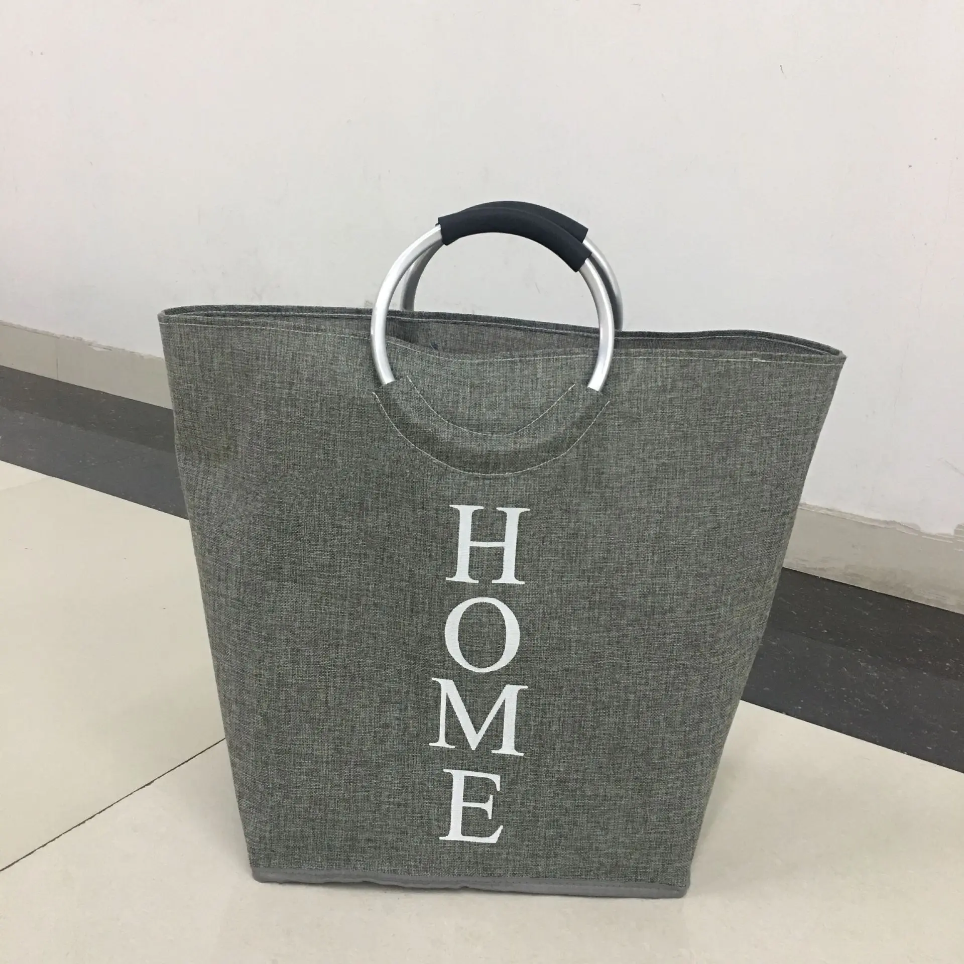 Расположен раскладывающийся Двуспальный Корзина Прачечного С Alloy Handles большой