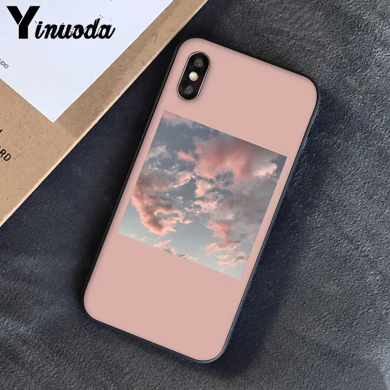 Yinuoda, розовый, эстетический, песни, лирика, эстетический, мягкий силиконовый чехол для телефона, чехол для iPhone 8, 7, 6, 6 S, 6 Plus, X, XS, MAX, 5, 5S, SE, XR, 10