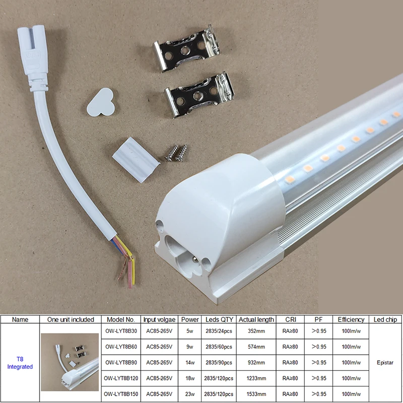 Флуоресцентная лампа для гаража 18 Вт не требует освещения | Лампы и освещение