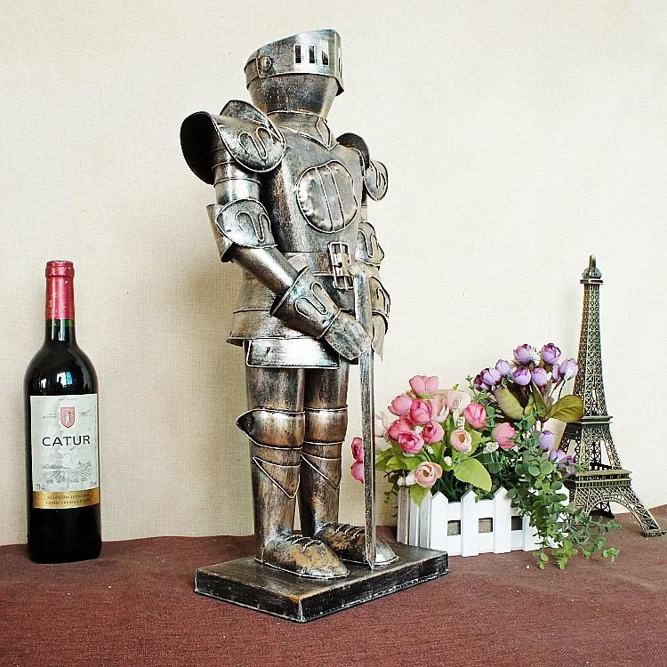 3 шт./лот 2016 Рождество ручная работа металлические солдаты миниатюрные 52 см