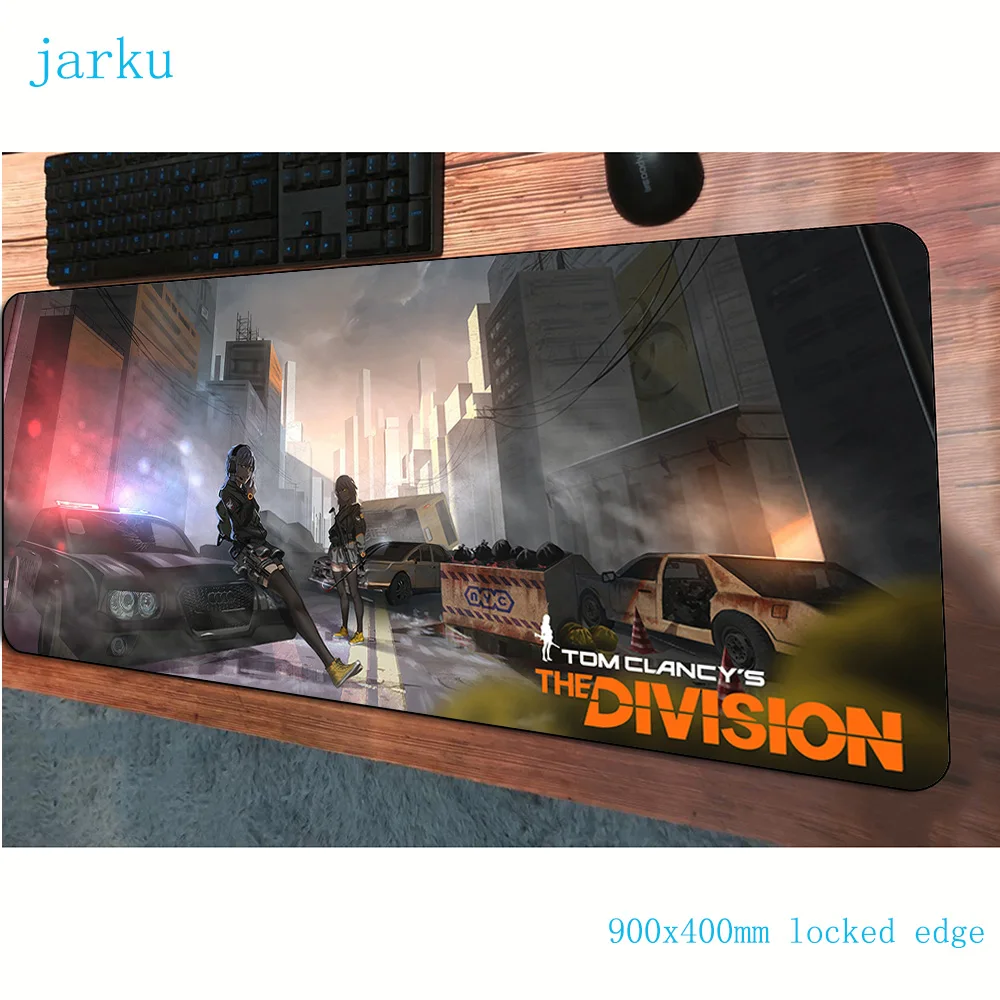 Игровой коврик для мыши tom clancy's the division 900x400x3 мм размер xl|Коврики мышей| |