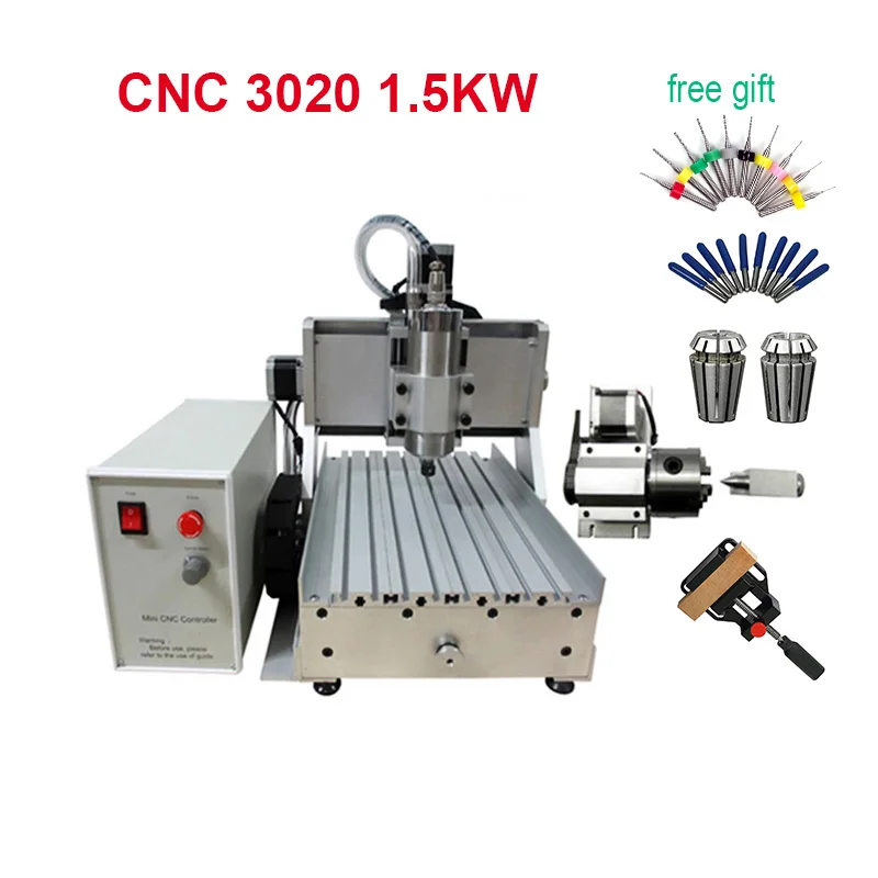 LPT USB CNC 3020 Z VFD 1 5 кВт sindle Гравировальный фрезерный станок для дерева металла с