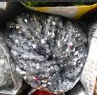 Бусины FLTMRH Австрийские, полусеребристые бусины с отверстием для изготовления ювелирных изделий сделай сам, 110 шт, 4 мм, подвески, стеклянные бусины