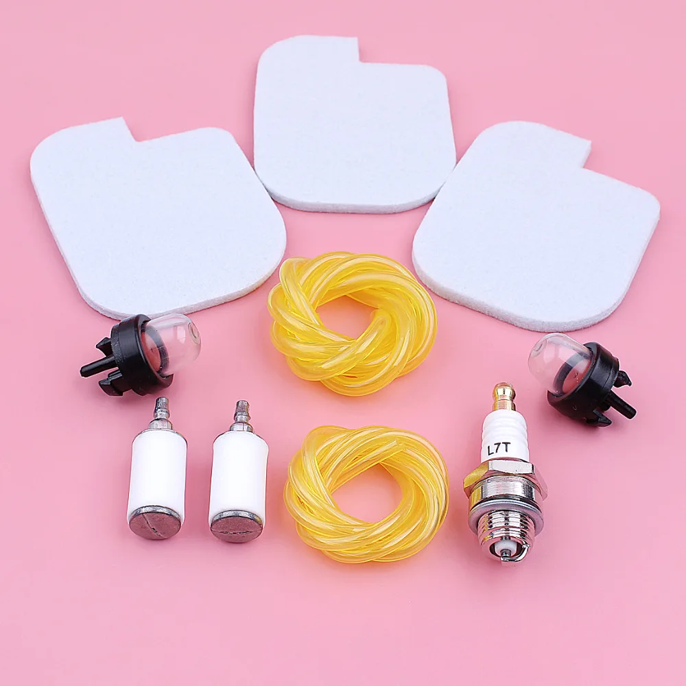 Air Fuel Filter Line Primer Bulb Spark Plug Kit For Poulan P3314 P3416 P3816 P4018 PP3416 PP4018 S1970 Chainsaw Replace Part | Инструменты