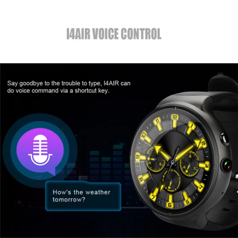 Умные часы I4 AIR, Bluetooth, экшн-камера, умная электроника, шагомер, пульсометр, 16 ГБ, Wi-Fi, gps, часы для IOS, Android, умные часы