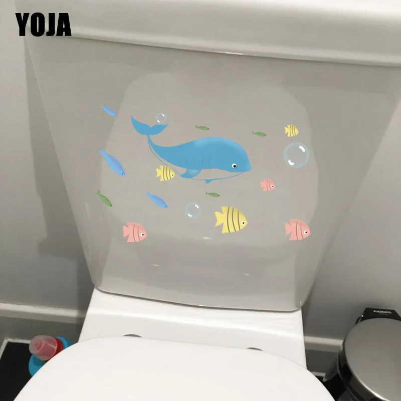 YOJA 21*13 см подводная лодка водные организмы украшение для дома настенная наклейка
