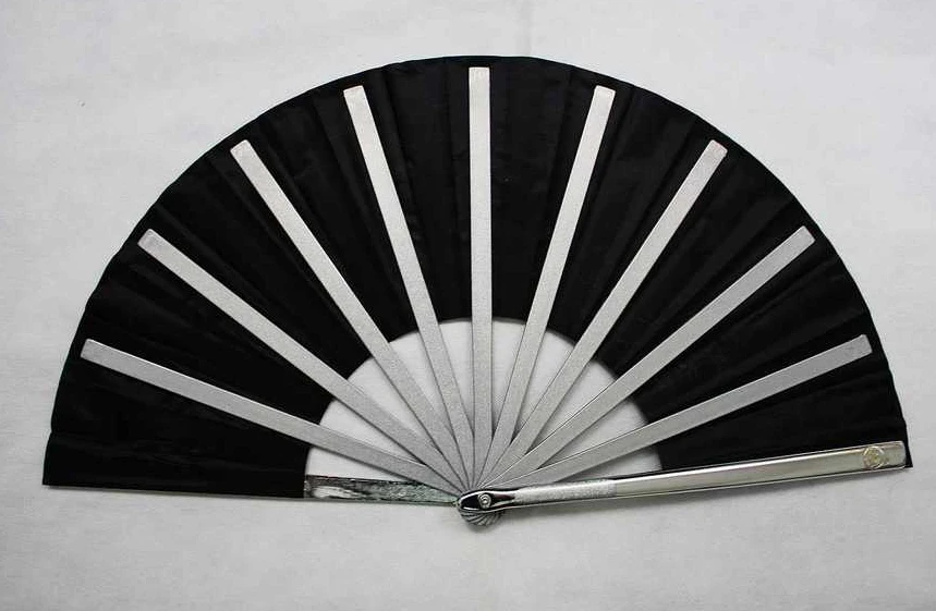 Вентилятор из нержавеющей стали Tai Chi вентилятор с символикой кунг-фу боевое