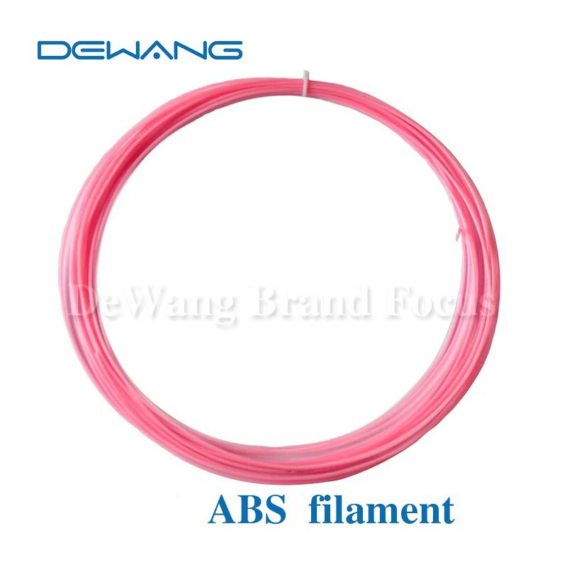DEWANG 5 Meter ABS 1.75mm 3D Printing Pen Filament  For 3D Printer Pen Threads 22 Color for Choice 3d pen Plastic filament Wire