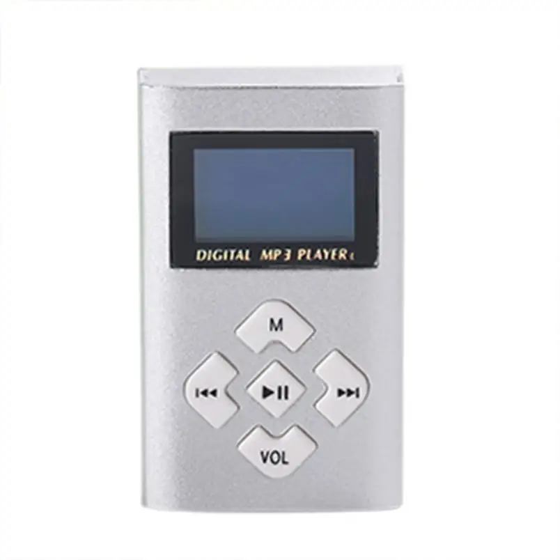 Высококачественный USB мини MP3-плеер с ЖК-экраном поддержка 8 Гб Micro SD TF карты Прямая