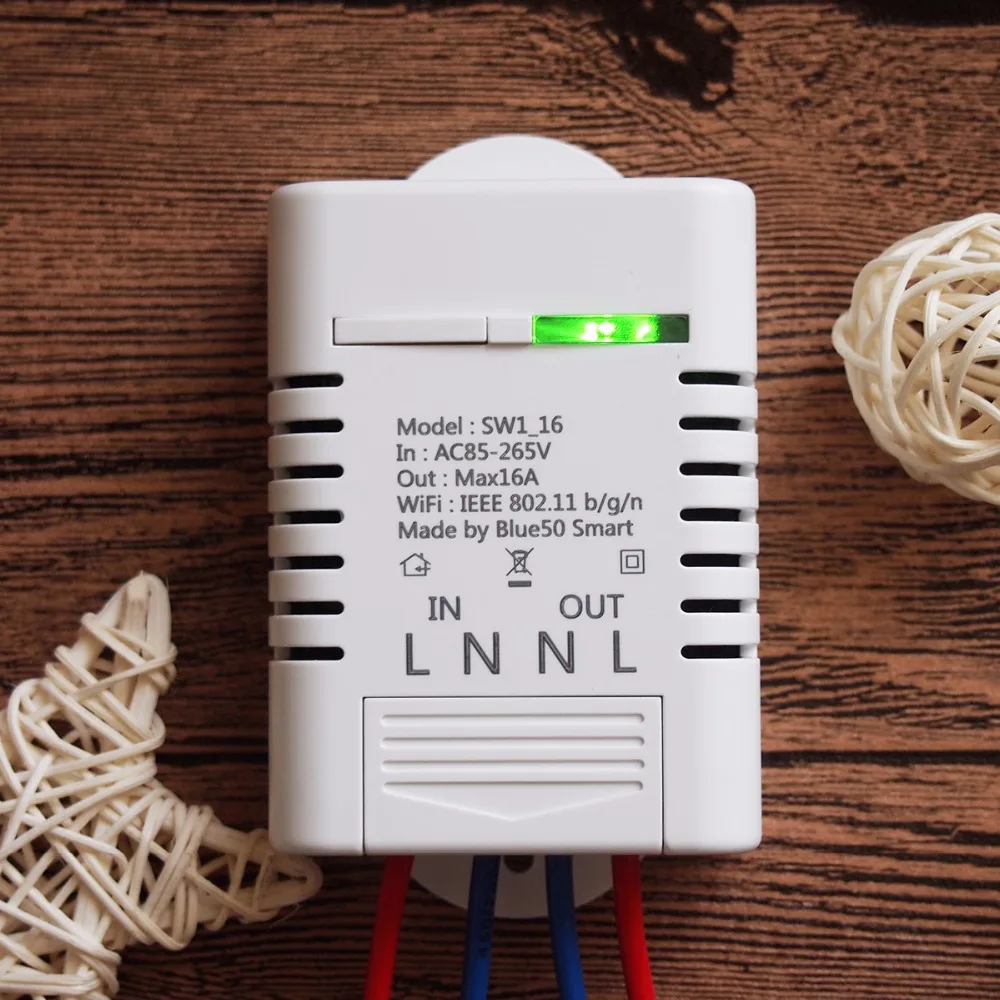 SW1_16W беспроводной wi fi переключатель приложение Ewelink умный дом автоматизация