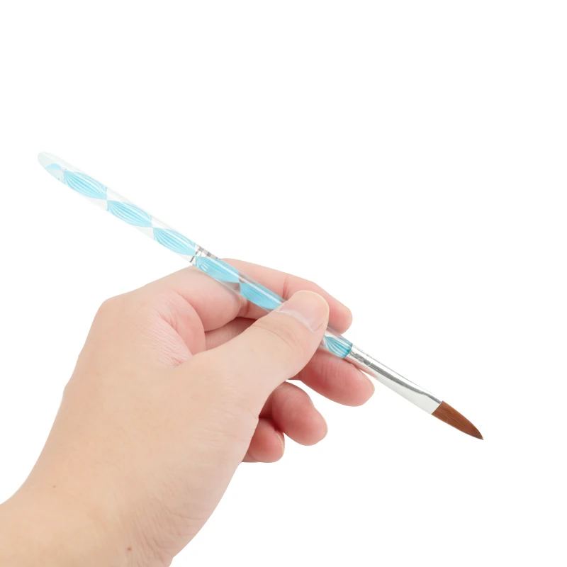 5 шт. инструменты для нейл арта спиральная ручка акриловый кристалл