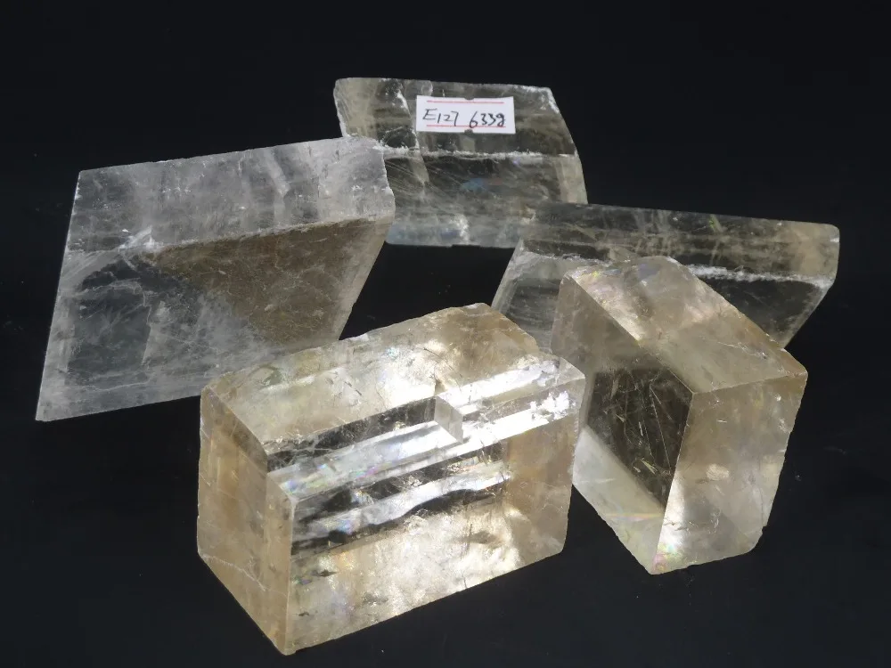 633g очень хороший CALCITE чистый оптический Calcite E127 | Дом и сад