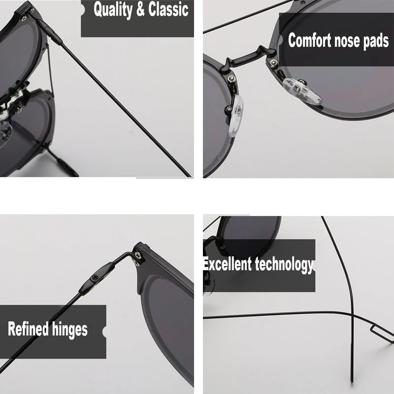 FEIDU 2016 женские солнцезащитные очки кошачий глаз из сплава брендовые дизайнерские