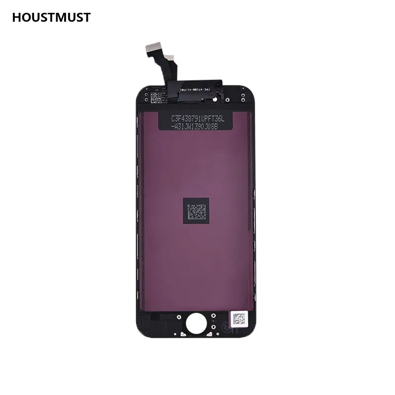 

MHCAZT 1PCS Black White Color LCD Display Touch Screen Replacement LCD For iPhone 6 LCD screen No Dead Pixel Fast Shipping