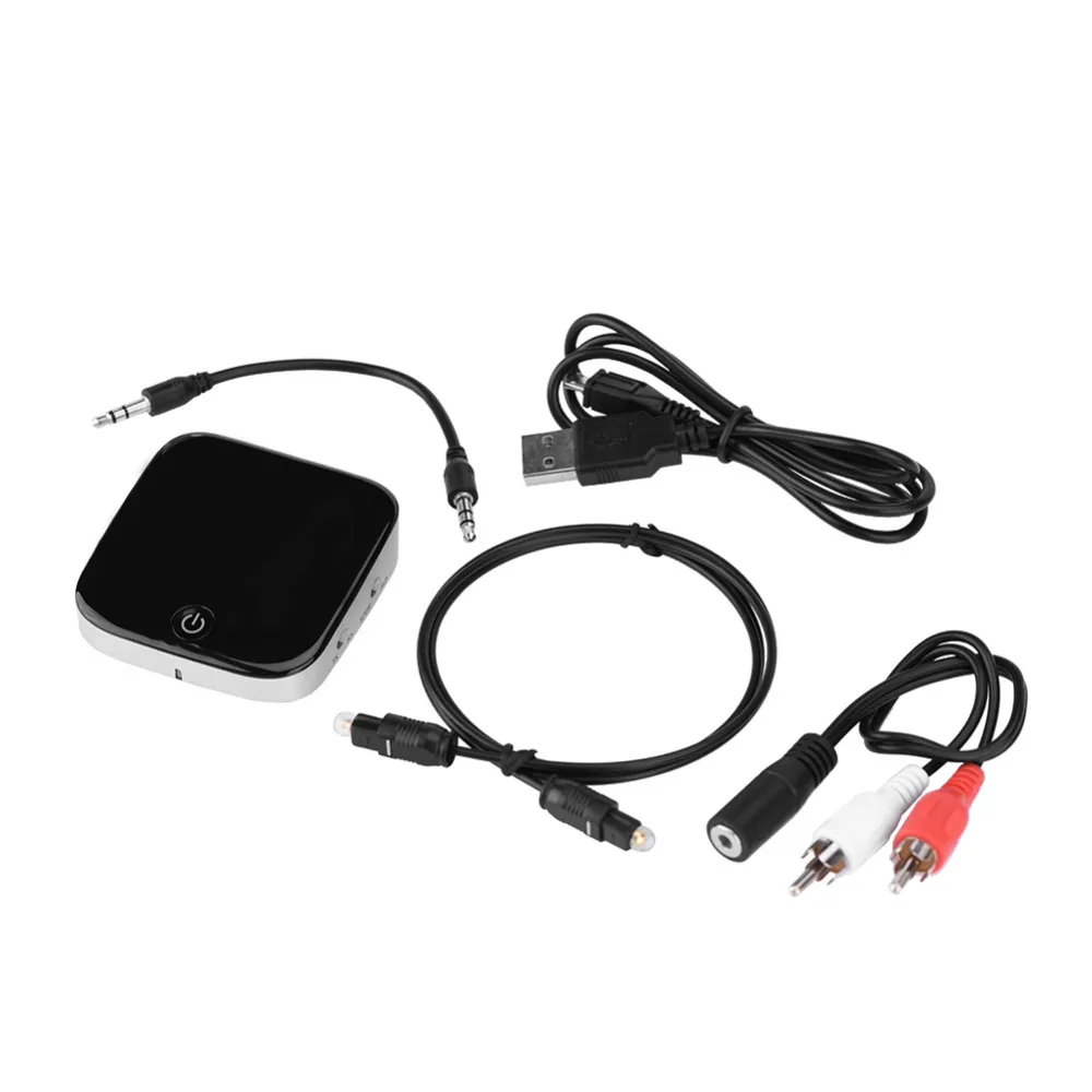 Аудио передатчик приемник Bluetooth 4,1 Беспроводной адаптер оптический Toslink/SPDIF+ 3,5 мм стерео кабель для наушников